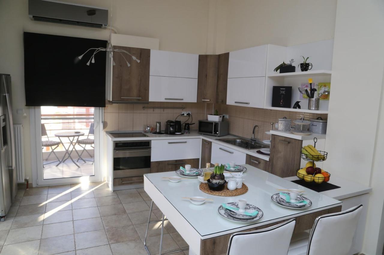 Cozyluxuryapartment Keramotí Kültér fotó