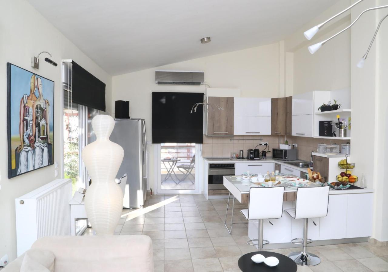 Cozyluxuryapartment Keramotí Kültér fotó